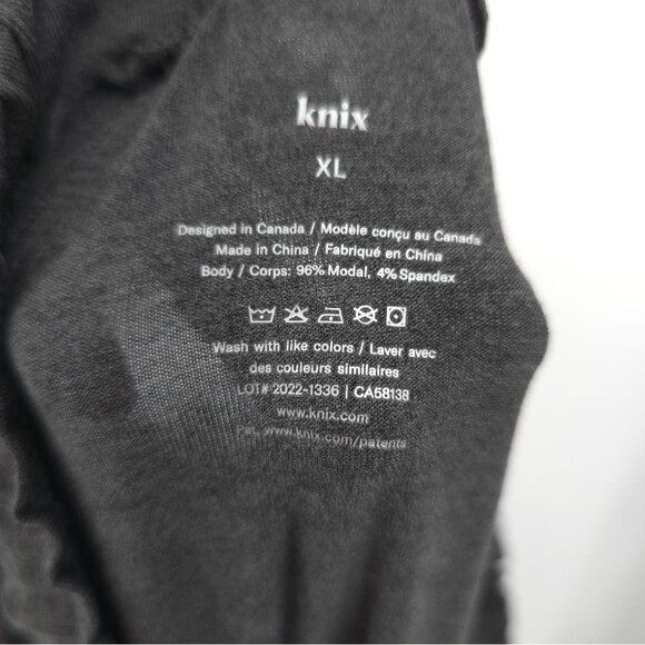 Knix Straight Leg Pants Soft Stretchy Pull-on Comfy Lightweight Spandex NWT - Picture 6 of 15